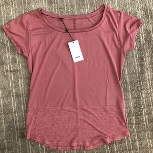 NWT Whitney Simmons x Gymshark Lounge Tee (Pink)
